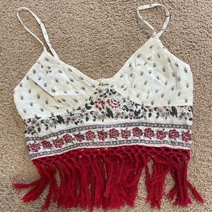Free People Fringe Women's Top